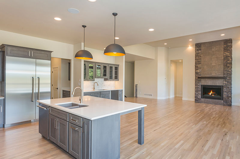 Beautiful modern kitchen in Ottawa Valley